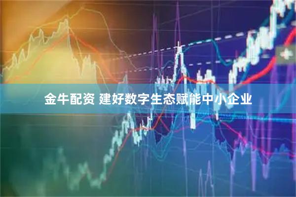 金牛配资 建好数字生态赋能中小企业